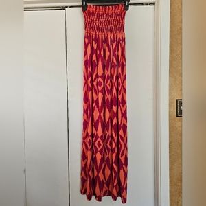 Strapless Maxi Dress